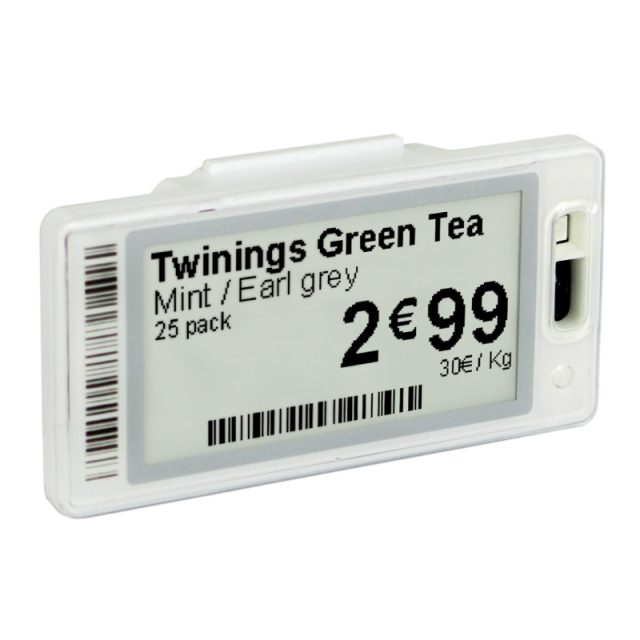 Etiquette électronique de Gondole SmartTAG HD Taille M (pack de 25) IR2S