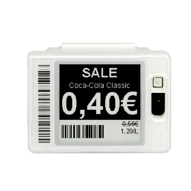 Etiquette électronique de Gondole SmartTAG HD Taille S (pack de 25) IR2S