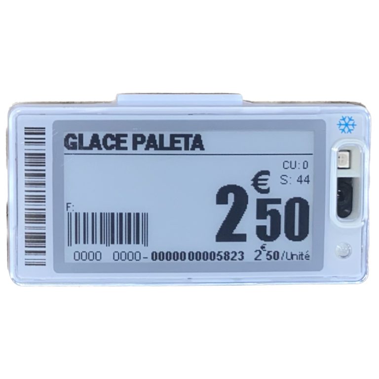 Etiquette électronique de Gondole SmartTAG HD Freezer Taille M (pack de 25) IR2S