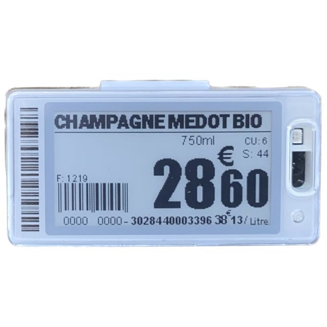 Etiquette électronique de Gondole SmartTAG HD Taille M (pack de 25) IR2S